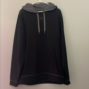 Under Armour Men's Black and Gray Hoodie